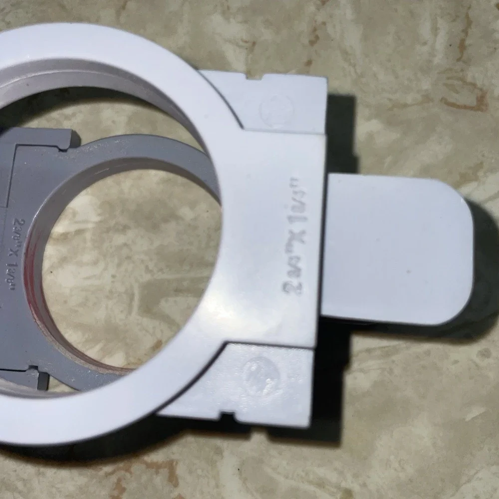 Door Lock Cutting Guide, Hole saw‎ and screw placement, adjustable depth